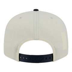 Atlanta Braves Localized 9FIFTY Snapback Hat Cream/Navy