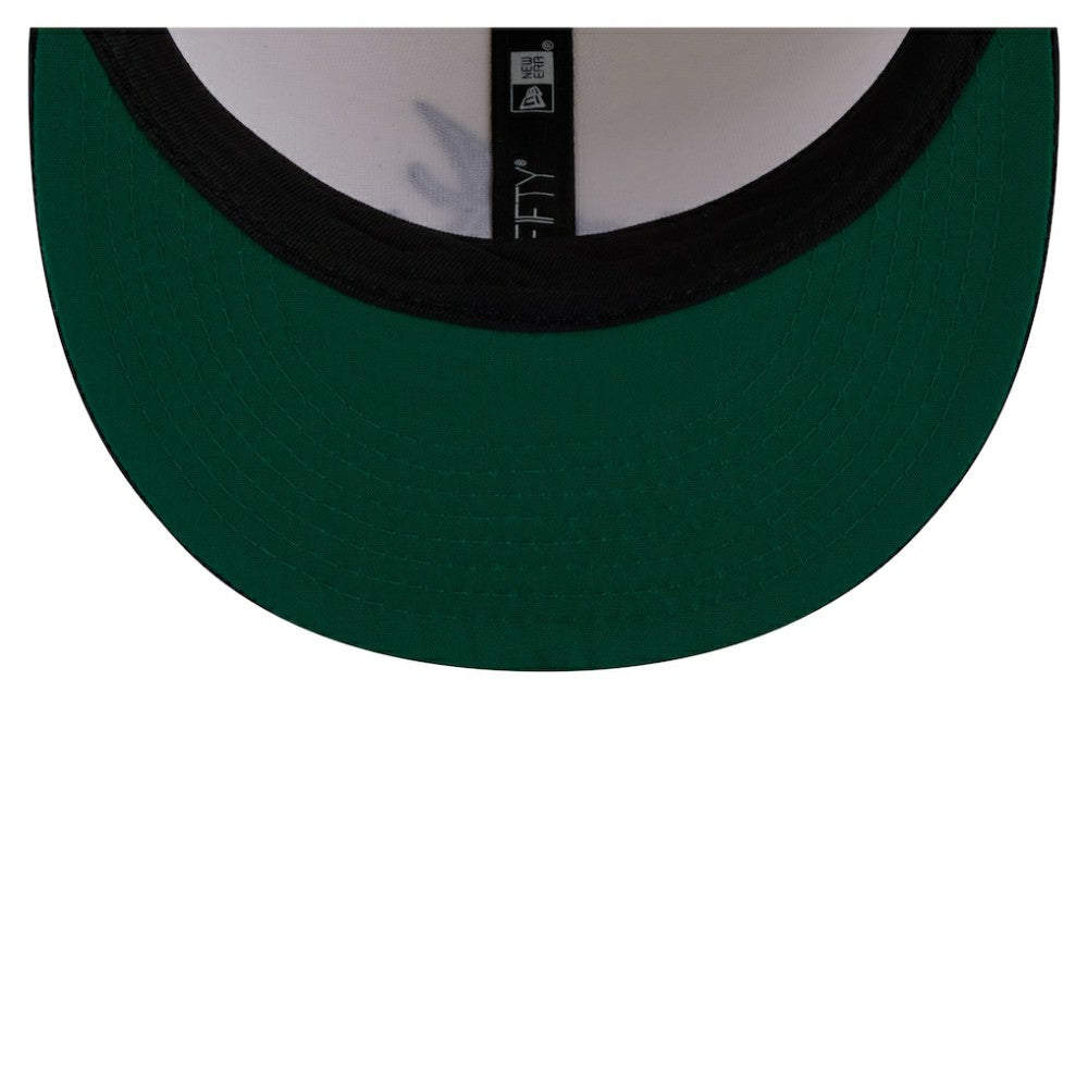 Atlanta Braves Localized 9FIFTY Snapback Hat Cream/Navy