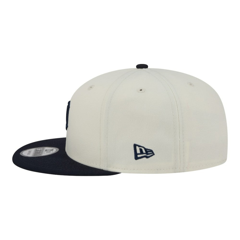 Detroit Tigers Localized 9FIFTY Snapback Hat Cream/Navy