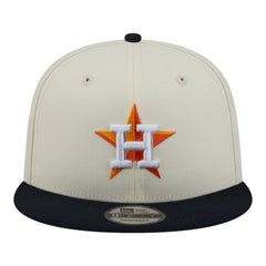 Houston Astros Localized 9FIFTY Snapback Hat Cream/Navy