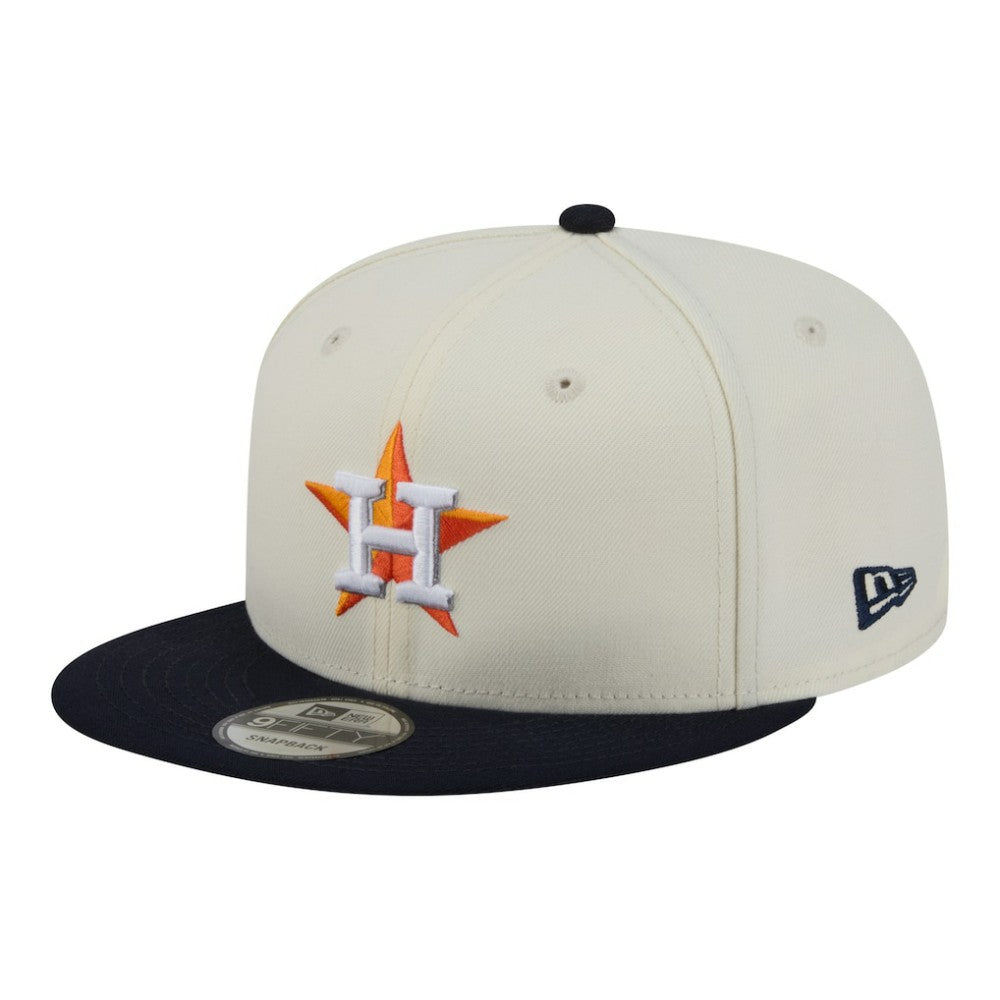 Houston Astros Localized 9FIFTY Snapback Hat Cream/Navy