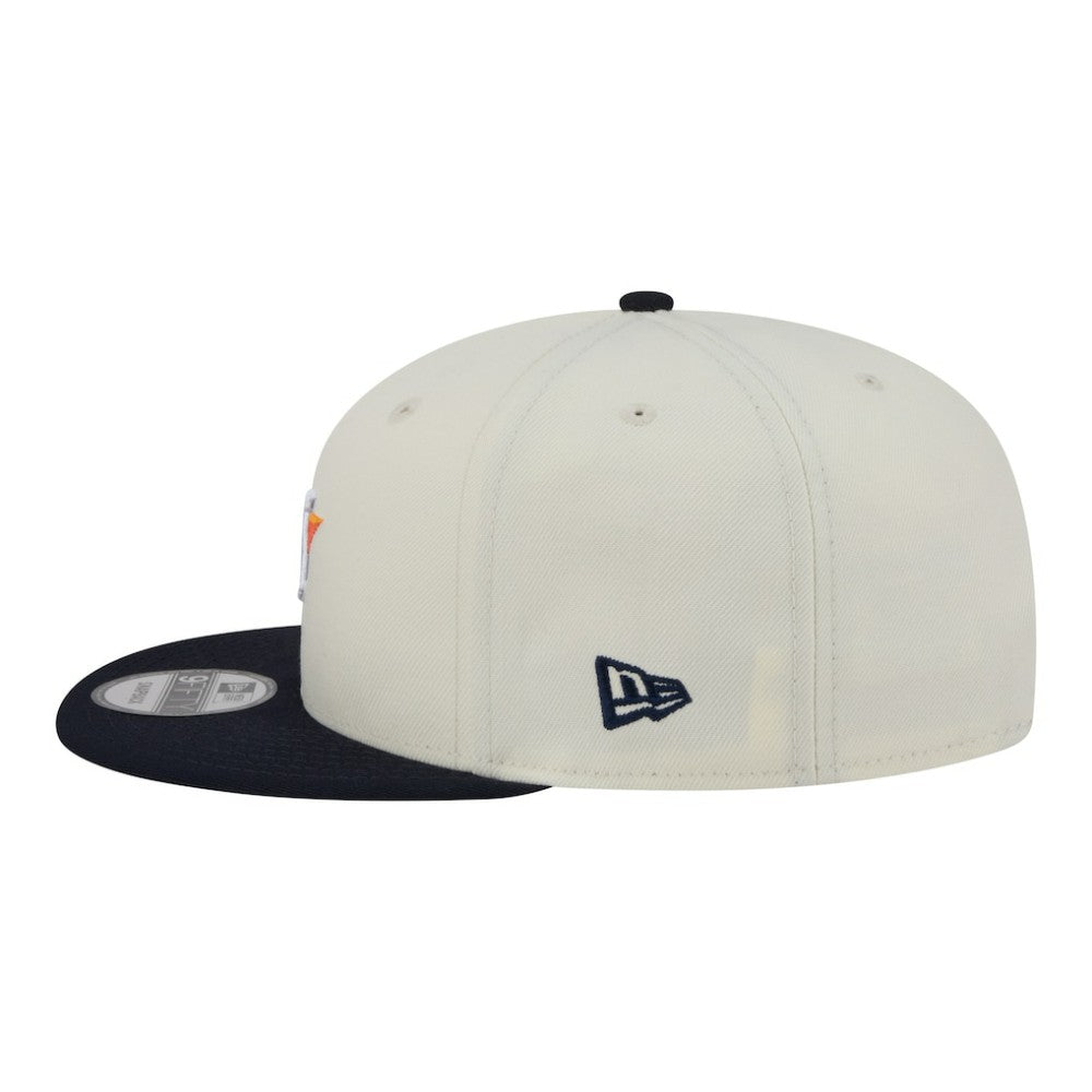 Houston Astros Localized 9FIFTY Snapback Hat Cream/Navy