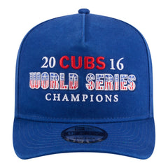 Chicago Cubs 2016 World Series Champions Historic 9FIFTY A-Frame Snapback Hat Royal