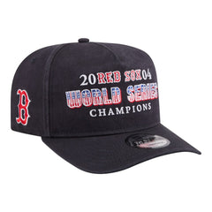 Boston Red Sox 2004 World Series Champions Historic 9FIFTY A-Frame Snapback Hat Navy