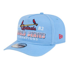 St. Louis Cardinals 1982 World Series Champions Historic 9FIFTY A-Frame Snapback Hat Light Blue