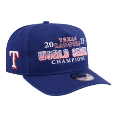 Texas Rangers 2023 World Series Champions Historic 9FIFTY A-Frame Snapback Hat Royal