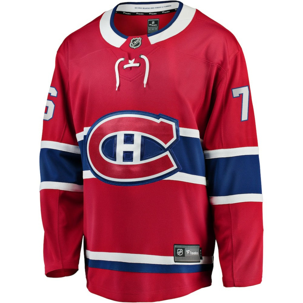Zack Bolduc Montreal Canadiens Fanatics Home Breakaway Jersey - Red Jerseys