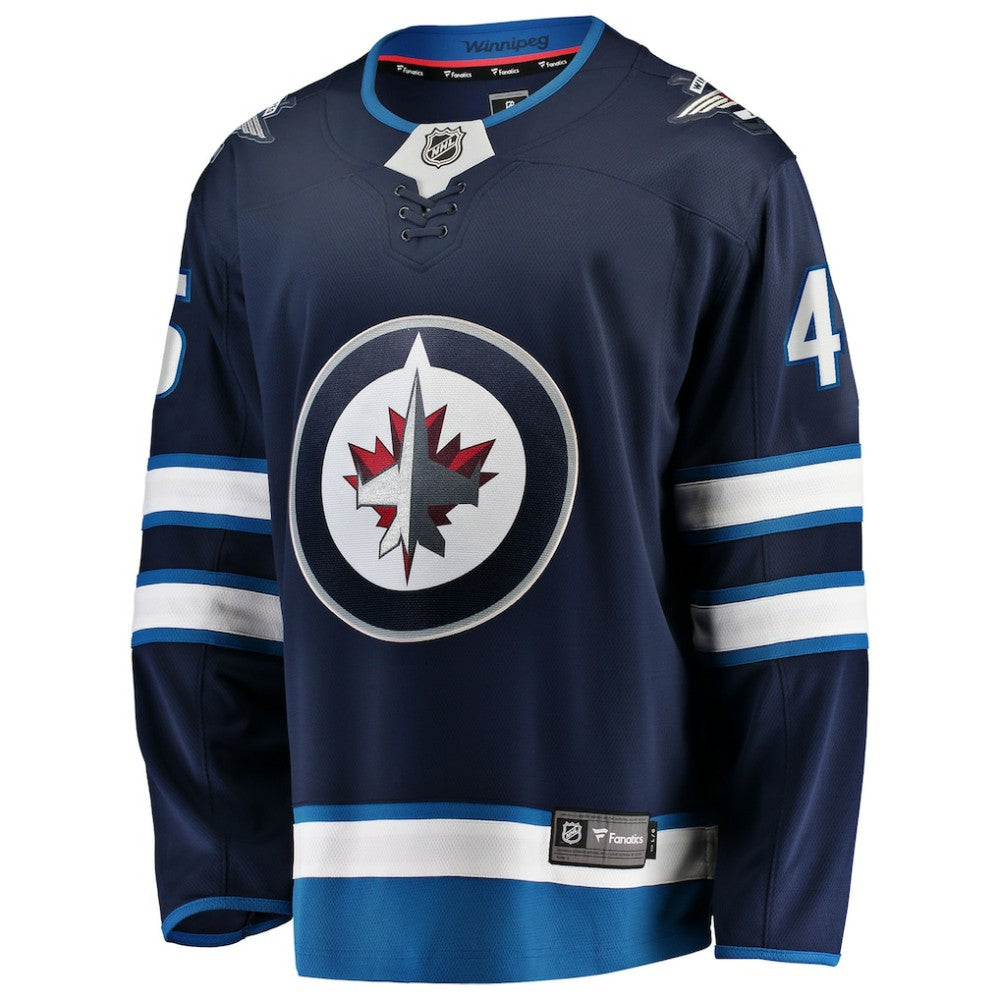 Cole Koepke Winnipeg Jets Fanatics Home Breakaway Jersey - Navy Jerseys