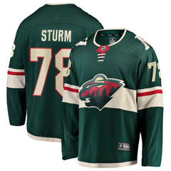 Nico Sturm Minnesota Wild Fanatics Home Breakaway Jersey - Green Jerseys
