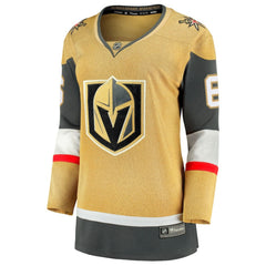 Kaedan Korczak Vegas Golden Knights Fanatics Women's Home Breakaway Jersey - Gold Jerseys