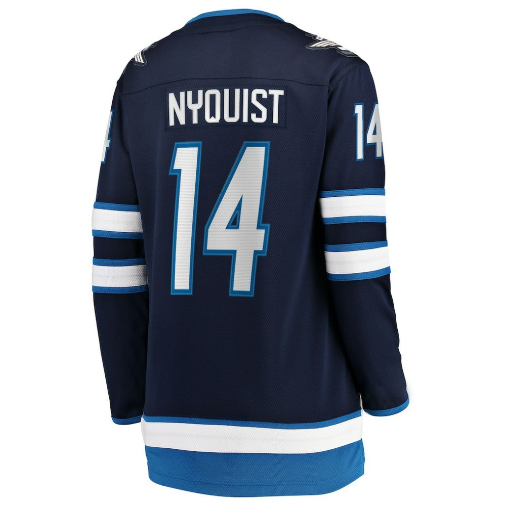 Gustav Nyquist Winnipeg Jets Fanatics Women's Home Breakaway Jersey - Navy Jerseys