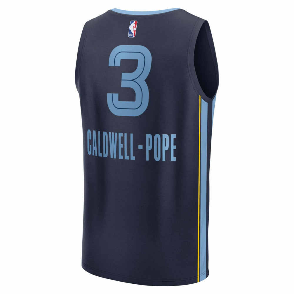 Kentavious Caldwell-Pope Memphis Grizzlies Fast Break Replica Player Jersey - Icon Edition - Navy discount