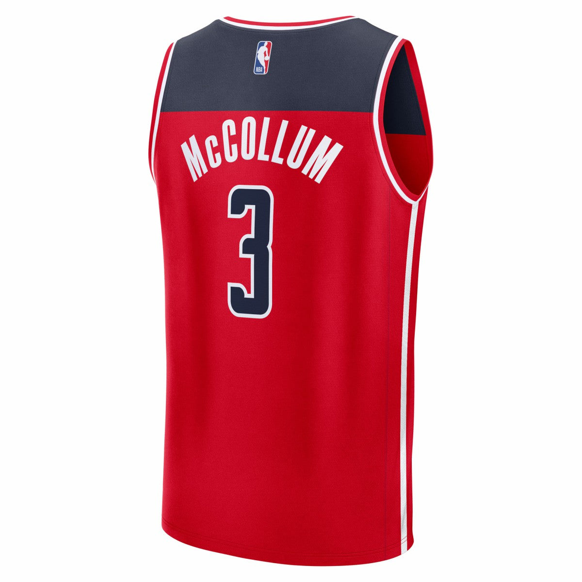 CJ McCollum Washington Wizards Youth Fast Break Replica Player Jersey - Icon Edition - Red for sale