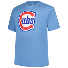 Pete Crow-Armstrong Chicago Cubs Big & Tall Name & Number T-Shirt Light Blue