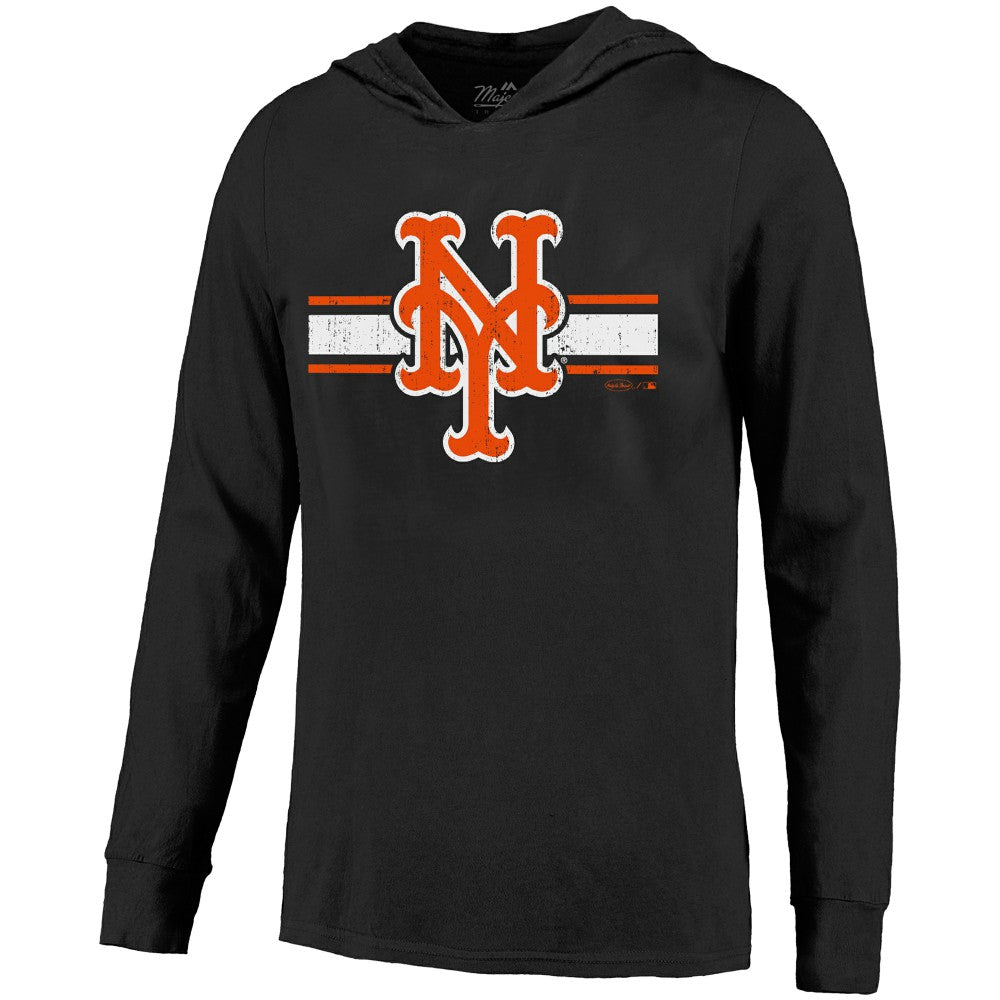 Juan Soto New York Mets Majestic Threads Lightweight Name & Number Hoodie Black