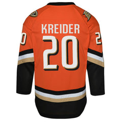 Chris Kreider Anaheim Ducks Outerstuff Youth Home Replica Jersey - Orange Jerseys