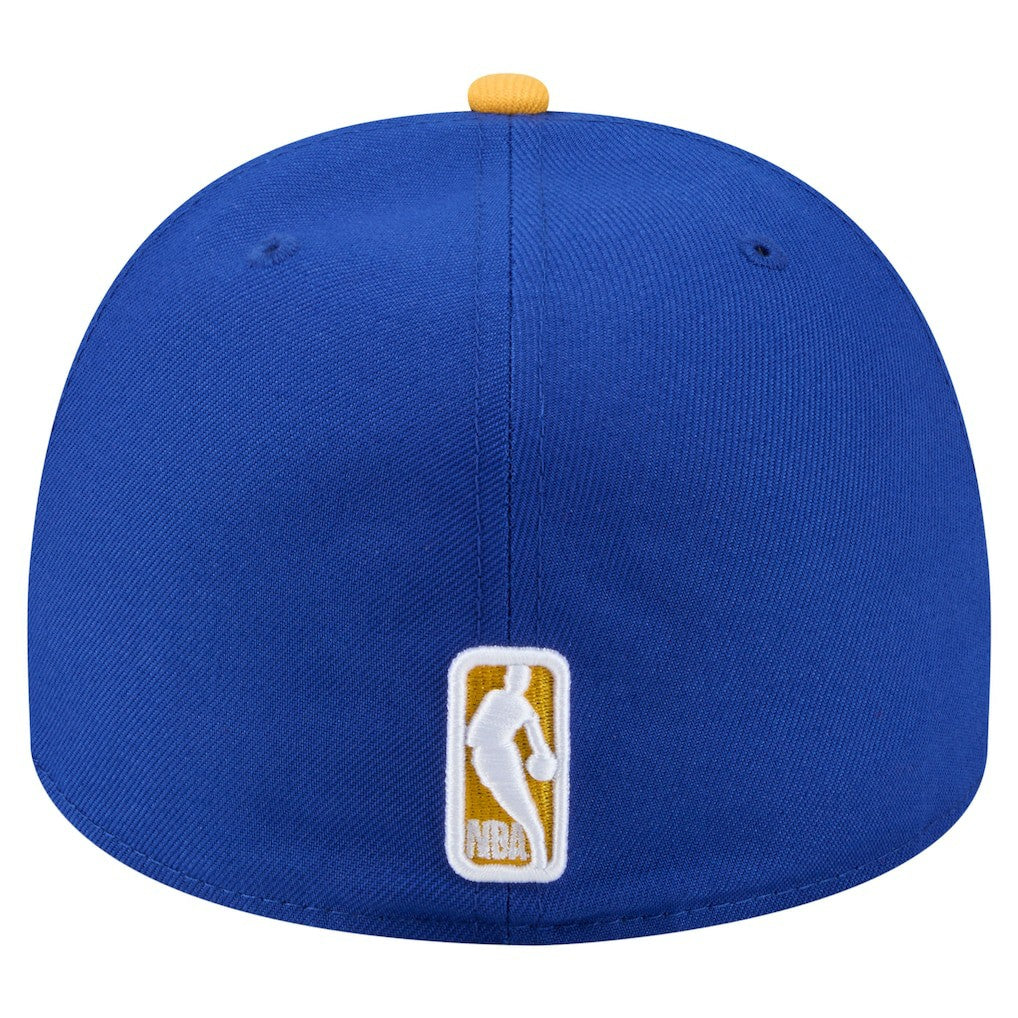 Golden State Warriors Injection Cartoon Logo A-Frame 59FIFTY Fitted Hat sale - Royal outlet