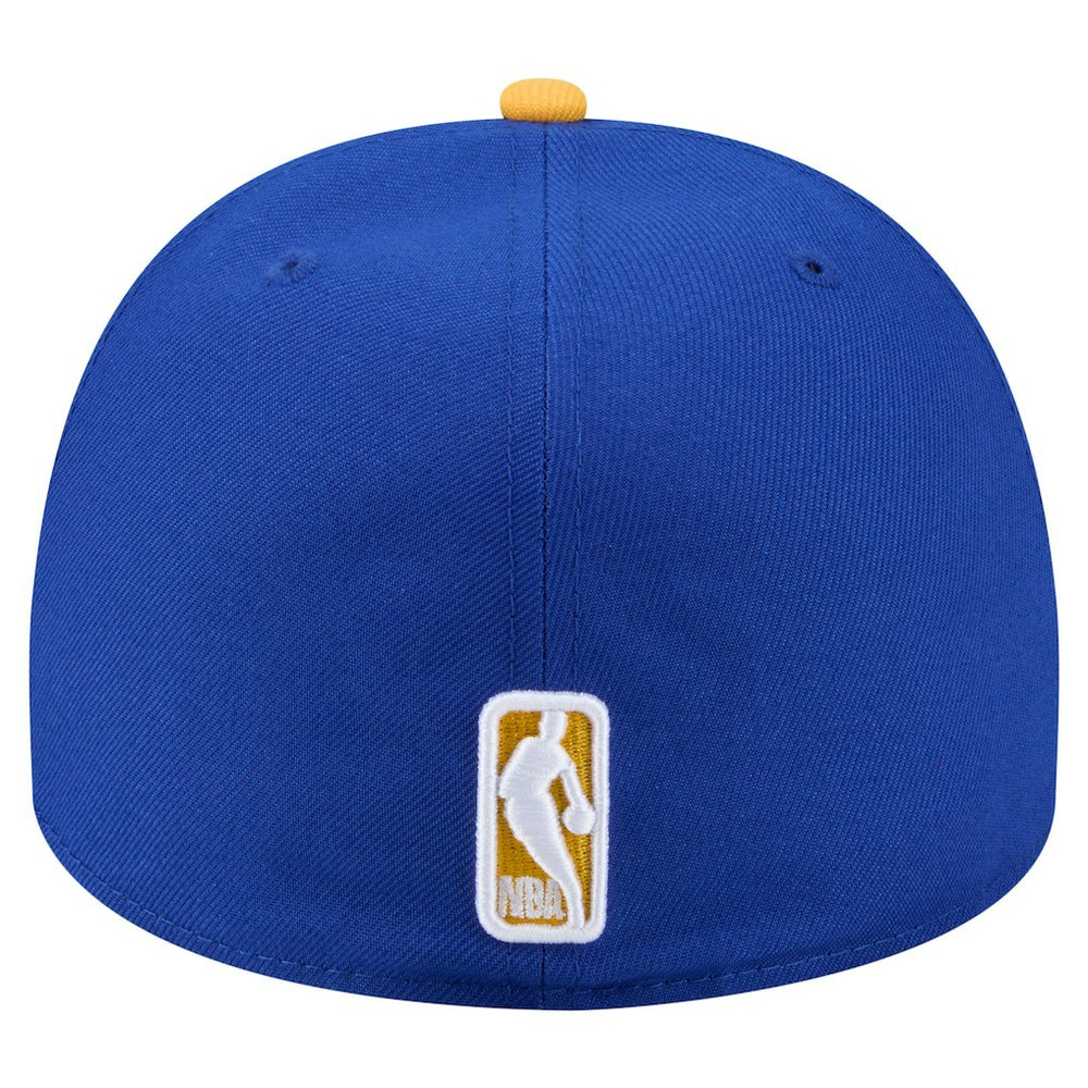 Golden State Warriors Injection Cartoon Logo A-Frame 59FIFTY Fitted Hat sale - Royal outlet