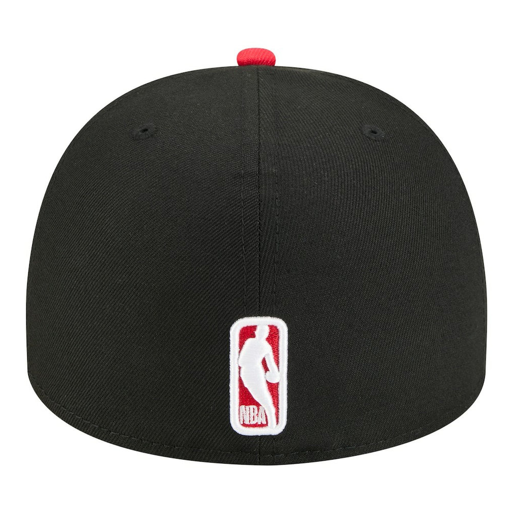 Chicago Bulls Injection Cartoon Logo A-Frame 59FIFTY Fitted Hat - Black sale