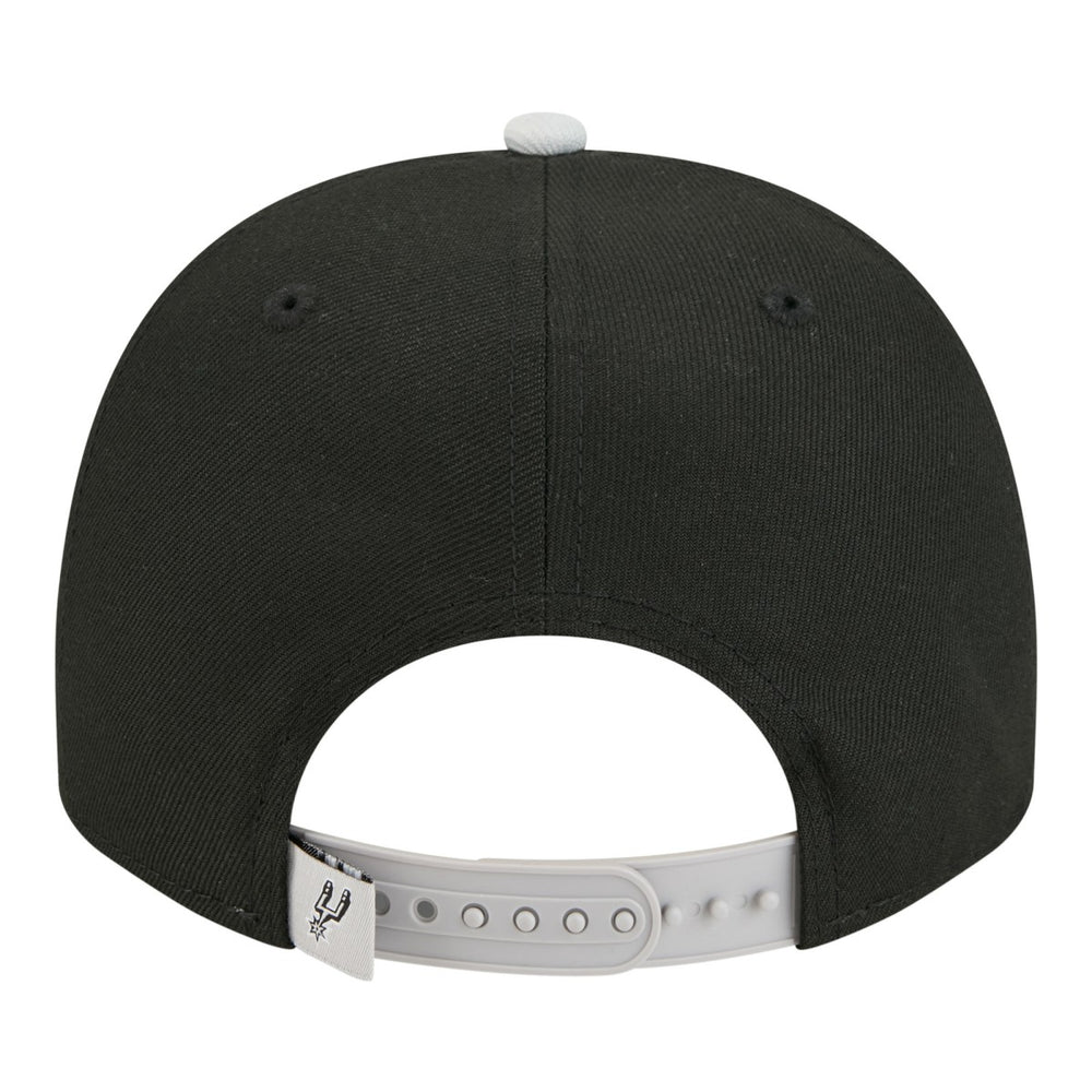 San Antonio Spurs Injection Cartoon Logo A-Frame 9FIFTY Adjustable Hat - Black shop