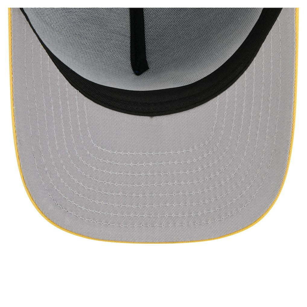 Golden State Warriors Injection Cartoon Logo A-Frame 9FIFTY Adjustable Hat sale - Royal cheap