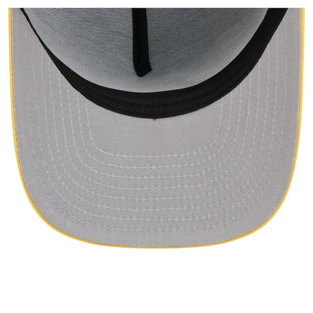 Golden State Warriors Injection Cartoon Logo A-Frame 9FIFTY Adjustable Hat sale - Royal cheap