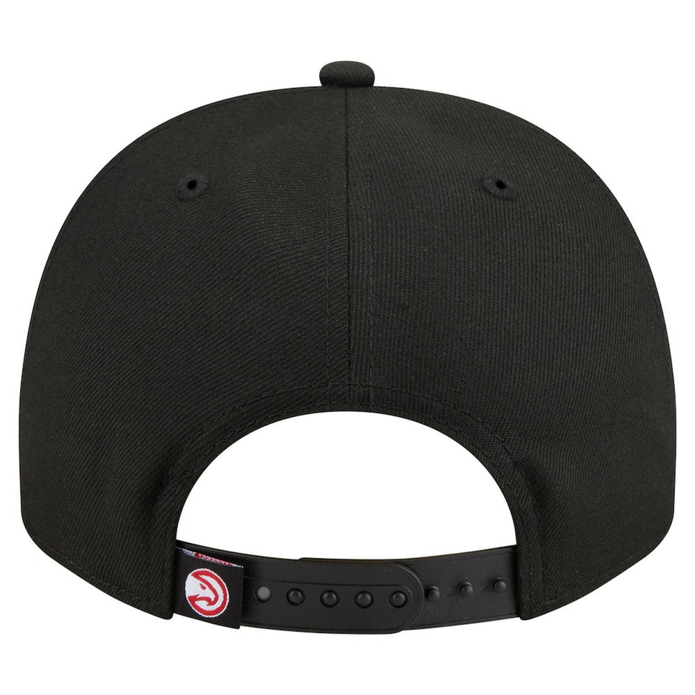 Atlanta Hawks Injection Cartoon Logo A-Frame 9FIFTY Adjustable Hat - Black sale