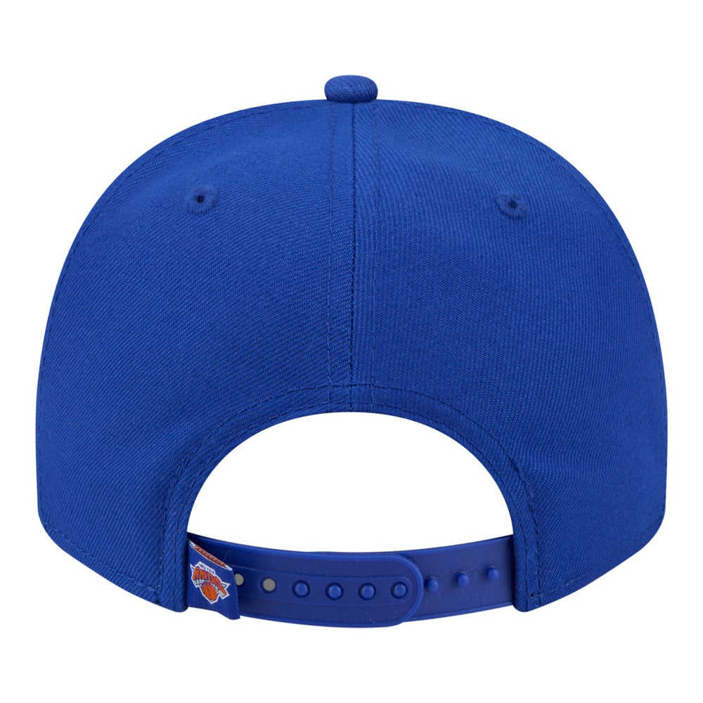 New York Knicks Injection Cartoon Logo A-Frame 9FIFTY Adjustable Hat - Blue online