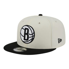 Brooklyn Nets Injection Localized 9FIFTY Snapback Hat - White cheap