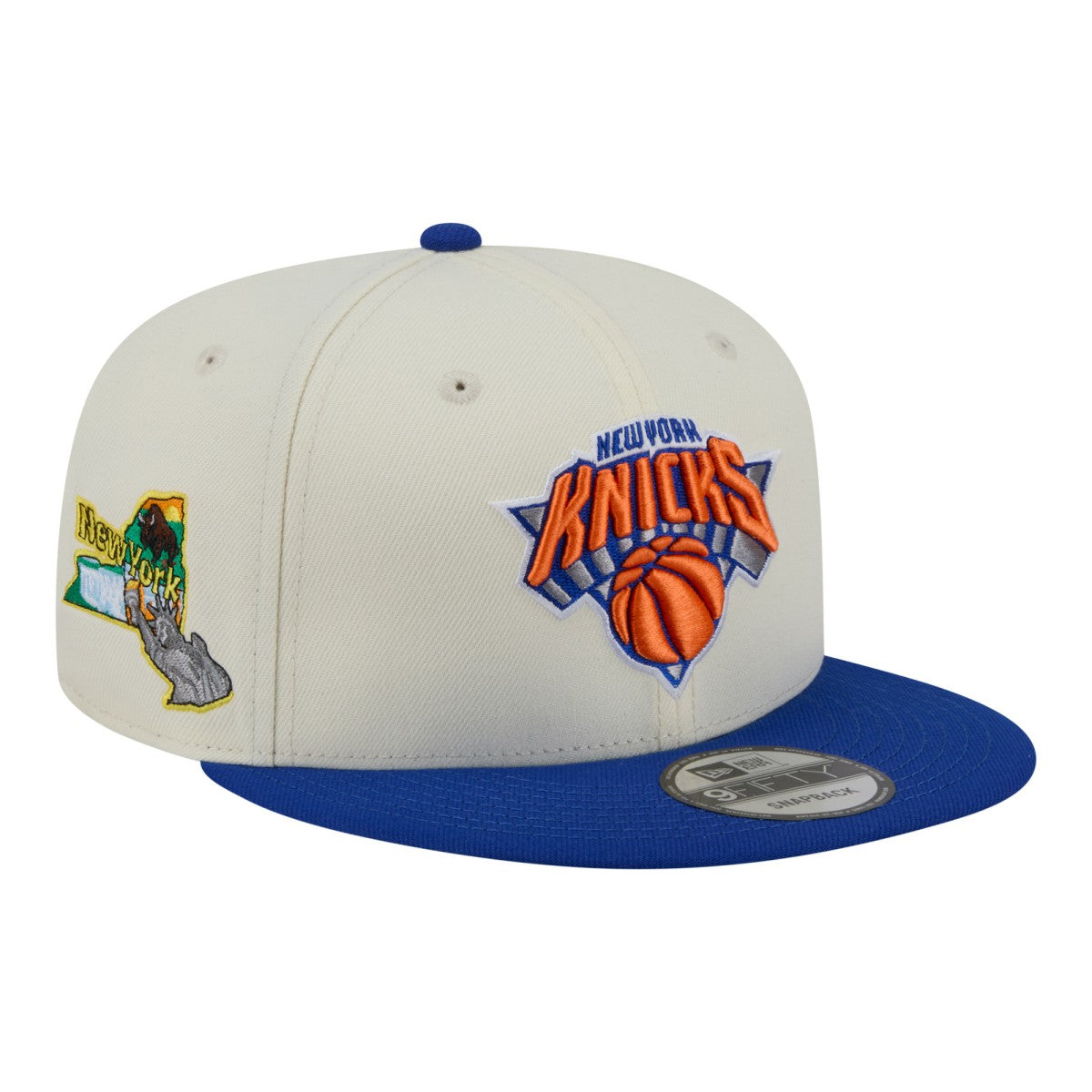 New York Knicks Injection Localized 9FIFTY Snapback Hat - White online
