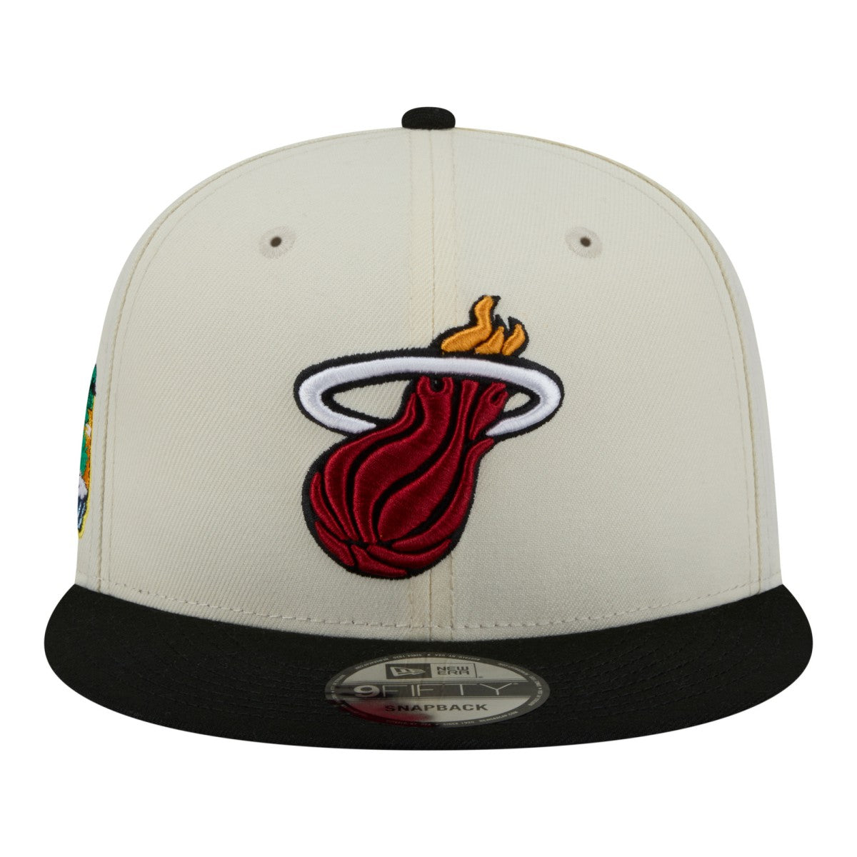 Miami Heat Injection Localized 9FIFTY Snapback Hat - White for sale