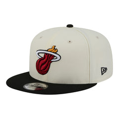 Miami Heat Injection Localized 9FIFTY Snapback Hat - White for sale