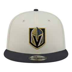 Vegas Golden Knights New Era Injection Localized Two-Tone 9FIFTY Snapback Hat - White/Charcoal Hats