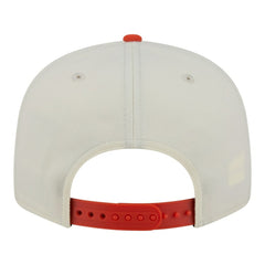 Anaheim Ducks New Era Injection Localized Two-Tone 9FIFTY Snapback Hat - White/Orange Hats