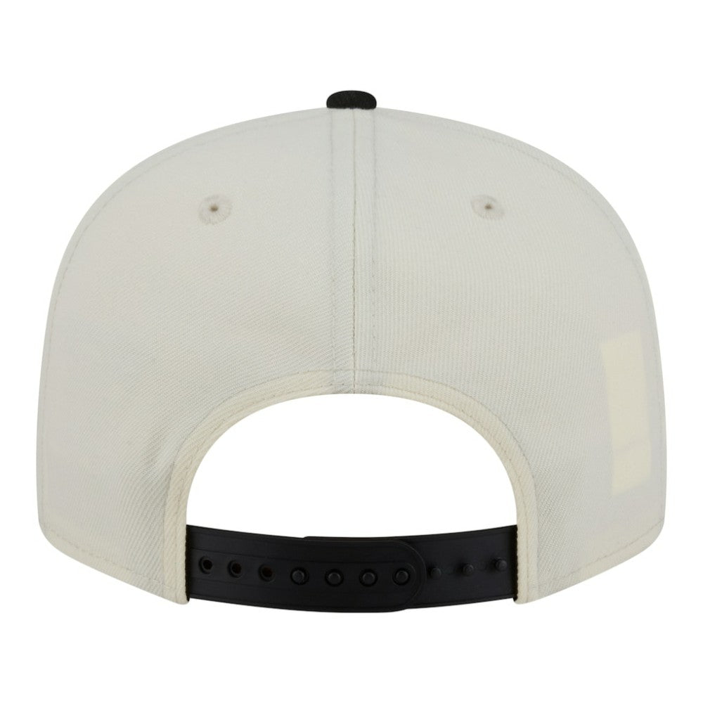 Boston Bruins New Era Injection Localized Two-Tone 9FIFTY Snapback Hat - White/Black Hats