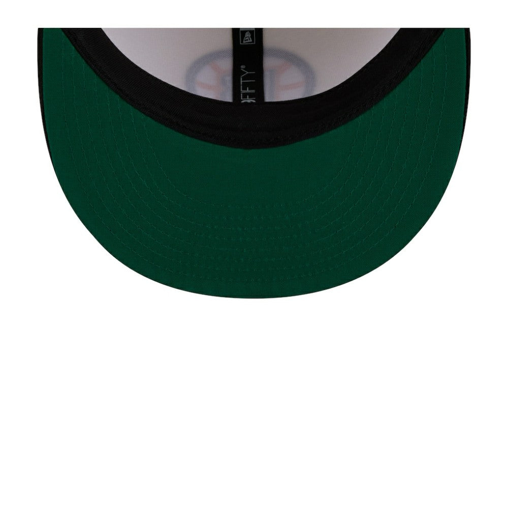 Boston Bruins New Era Injection Localized Two-Tone 9FIFTY Snapback Hat - White/Black Hats