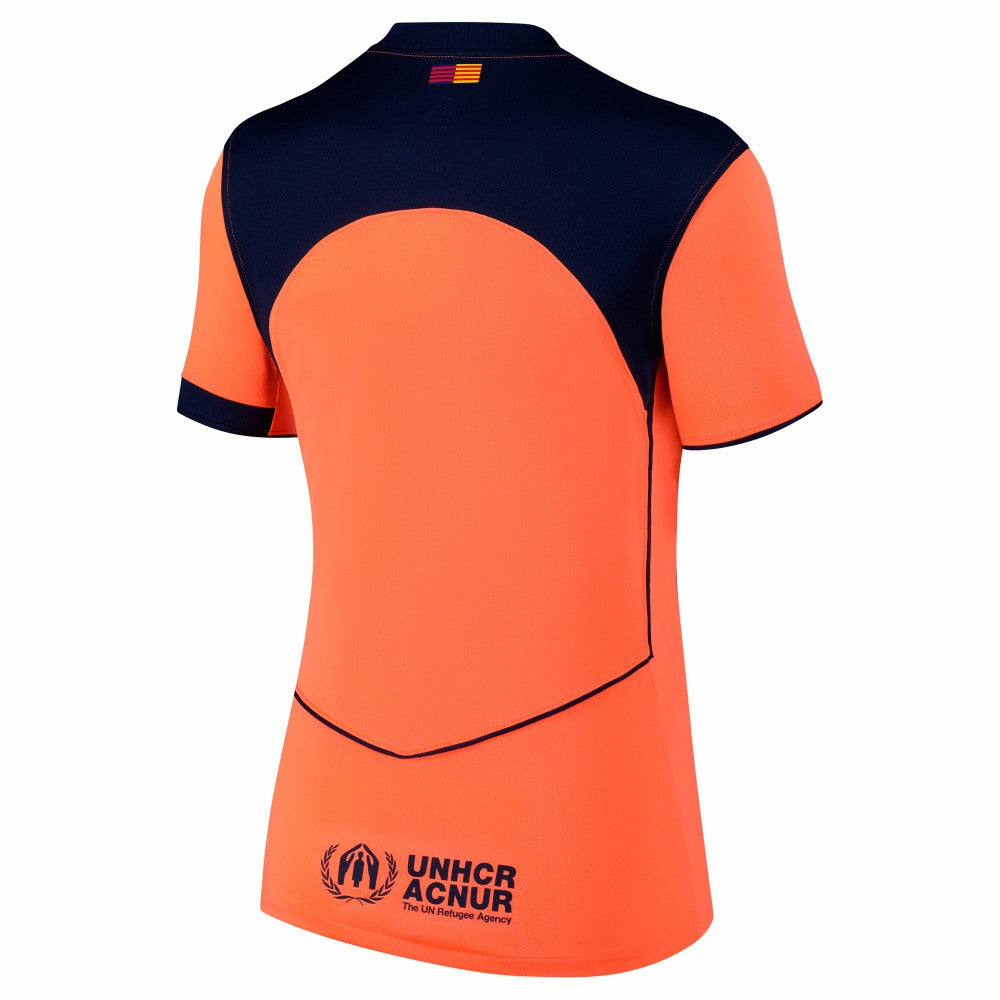 Barcelona Women's 2025/26 Third Replica Jersey - Orange for sale
