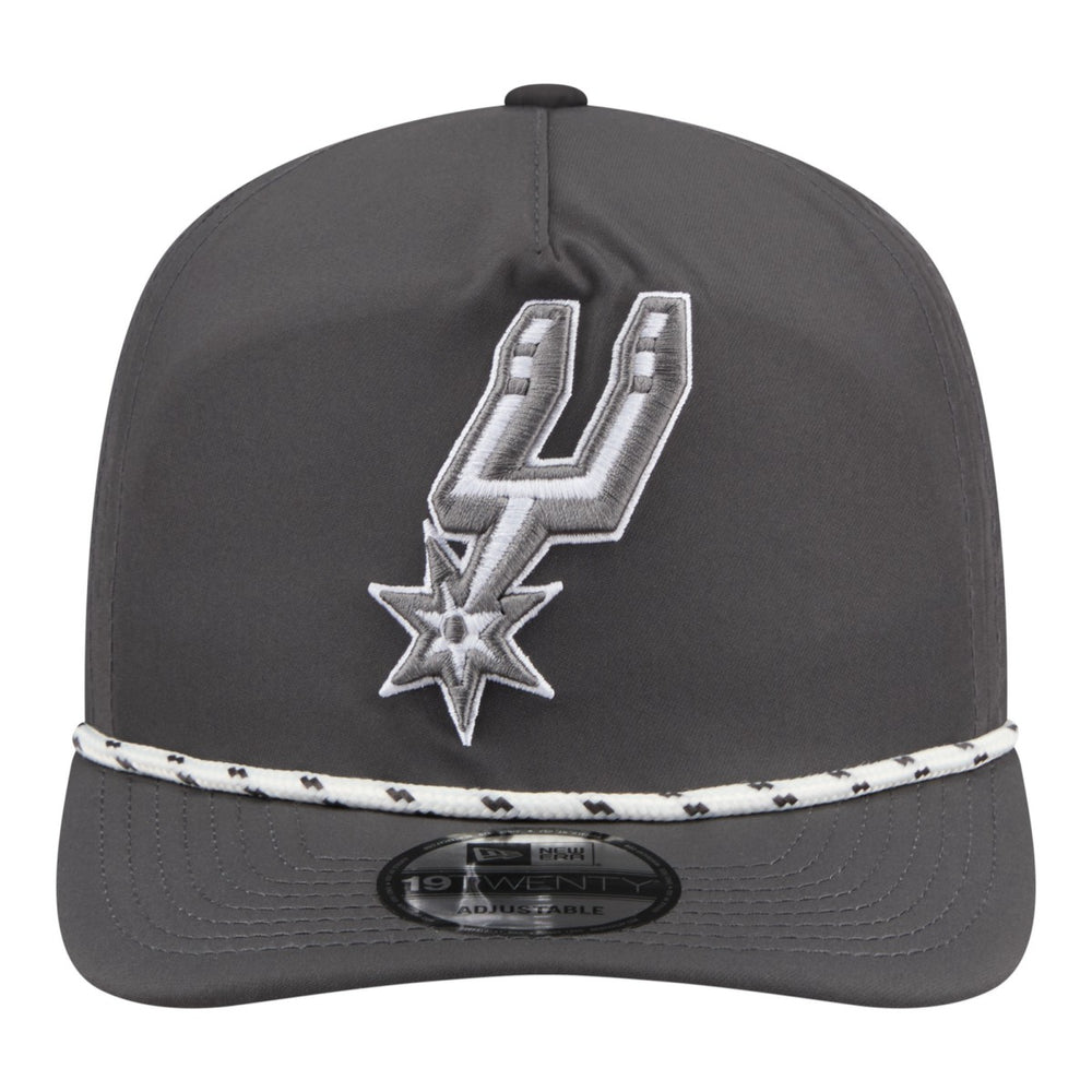 San Antonio Spurs Tonal Rope 19TWENTY Adjustable Hat - Graphite for sale