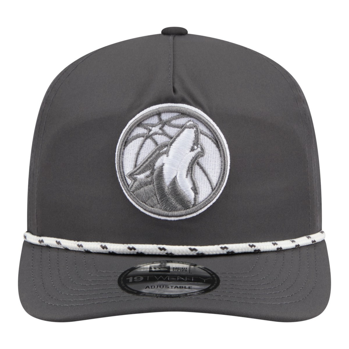 Minnesota Timberwolves Tonal Rope 19TWENTY Adjustable Hat - Graphite for sale