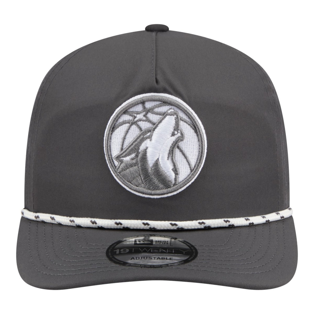 Minnesota Timberwolves Tonal Rope 19TWENTY Adjustable Hat - Graphite for sale