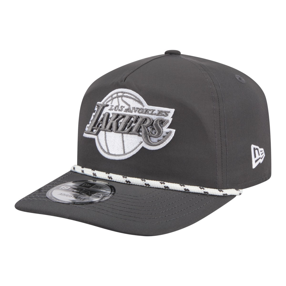 Los Angeles Lakers Tonal Rope 19TWENTY Adjustable Hat - Graphite on sale