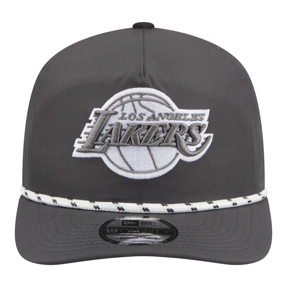 Los Angeles Lakers Tonal Rope 19TWENTY Adjustable Hat - Graphite on sale