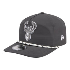 Milwaukee Bucks Tonal Rope 19TWENTY Adjustable Hat - Graphite on sale