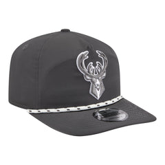 Milwaukee Bucks Tonal Rope 19TWENTY Adjustable Hat - Graphite on sale