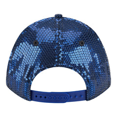New York Knicks Women's Sequin M-Crown 9FORTY Adjustable Hat - Blue cheap