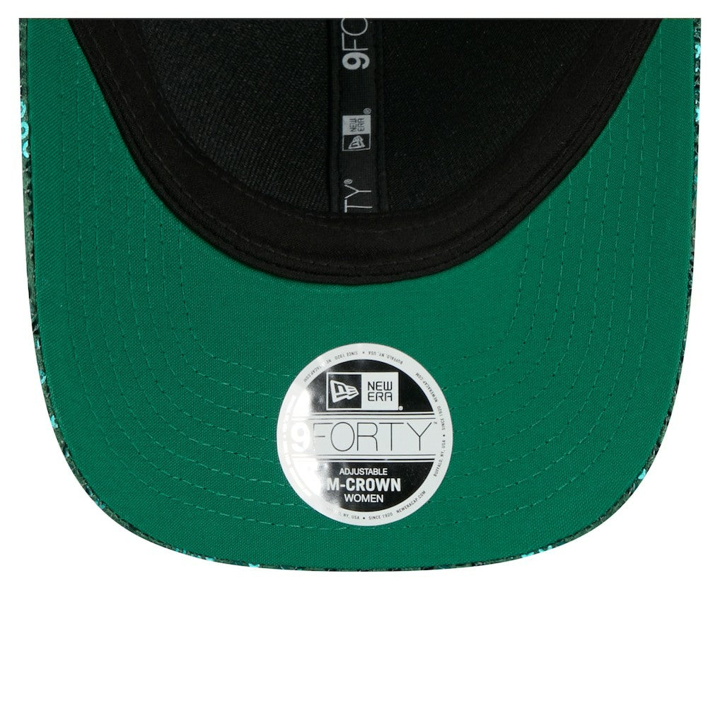 Boston Celtics Women's Sequin M-Crown 9FORTY Adjustable Hat - Kelly Green online