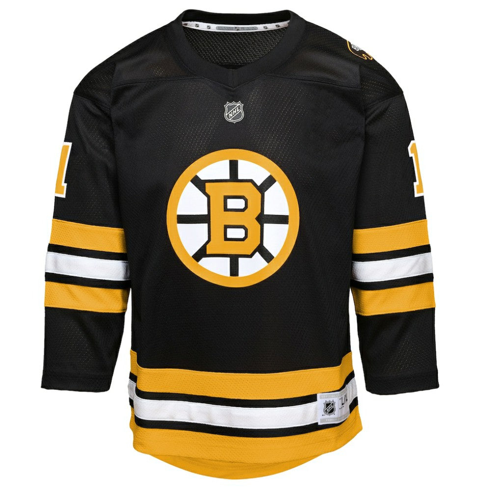 Jeremy Swayman Boston Bruins Outerstuff Youth Home Replica Jersey - Black Jerseys