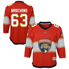 Brad Marchand Florida Panthers Outerstuff Youth Home Replica Jersey - Red Jerseys
