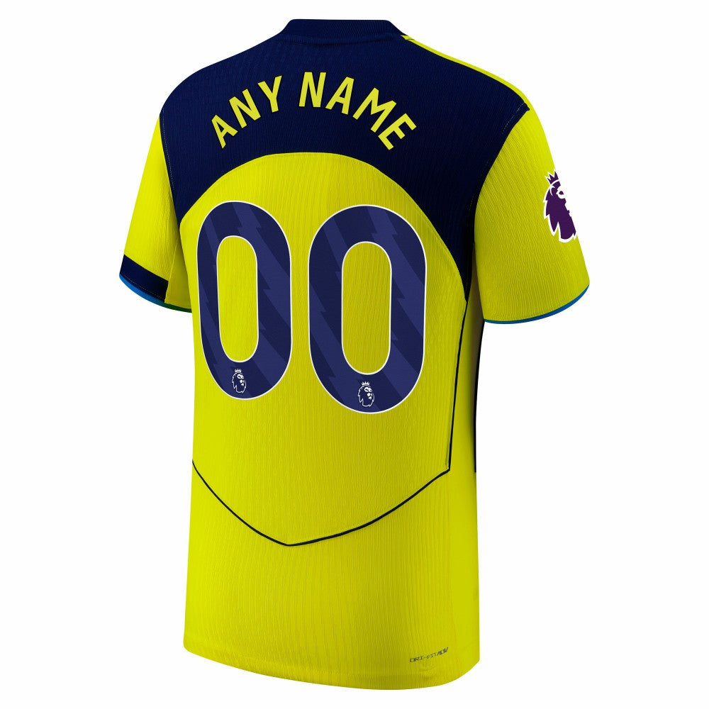 Tottenham Hotspur 2025/26 Third Custom Jersey - Yellow outlet
