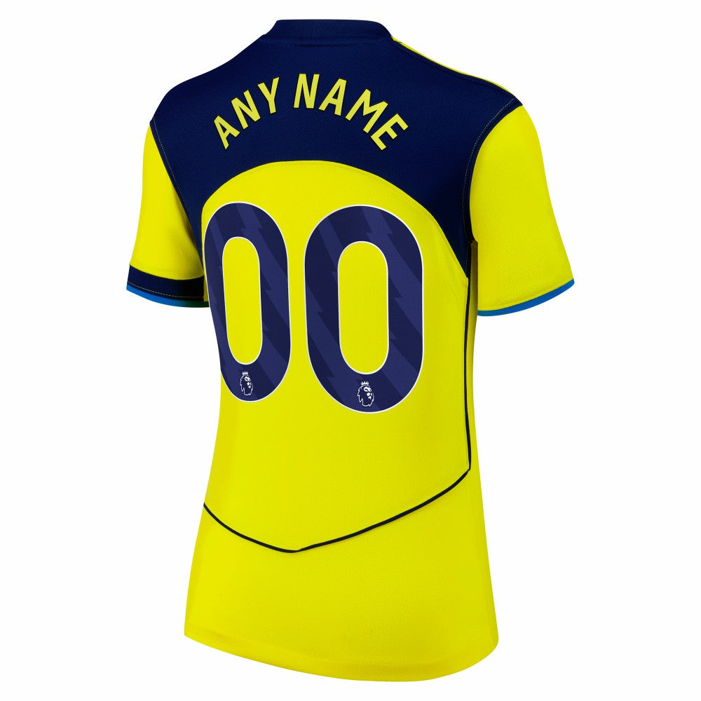 Tottenham Hotspur Women's 2025/26 Third Replica Custom Jersey - Yellow shop